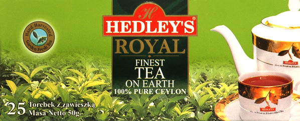 Hedley`s Royal 25ct Paper Carton